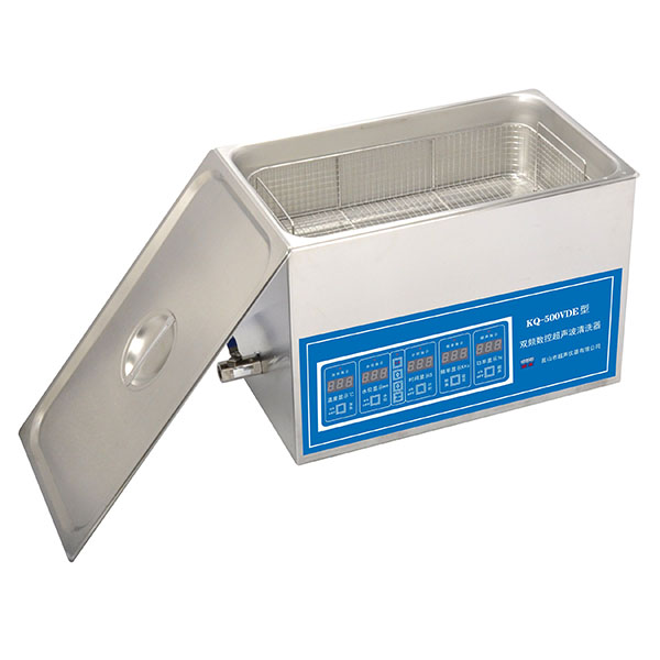 昆山舒美超聲波清洗器KQ-500VDE臺式雙頻數(shù)控超聲波清洗機