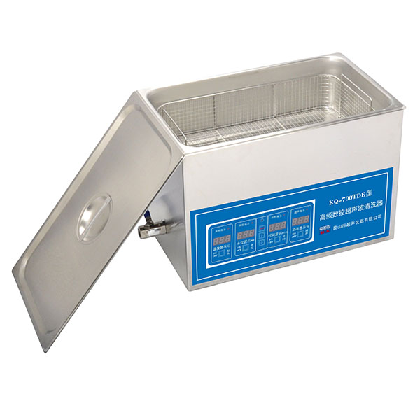 昆山舒美臺式高頻數(shù)控超聲波清洗器超聲波清洗機KQ-700TDE